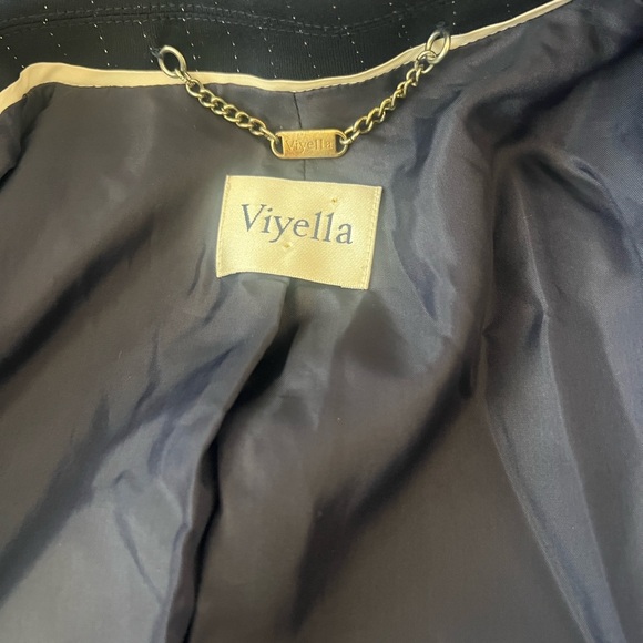 Viyella Navy Women’s Blazer Size US 4 UK 8 - Picture 10 of 11